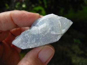 Shimmering Blue Anhydrite from Mexico