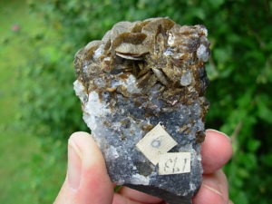 Siderite and Quartz from the Meiseberg Mine