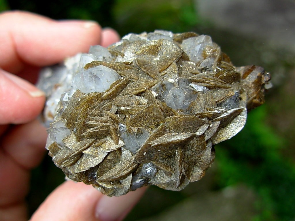 Siderite and Quartz from the Meiseberg Mine