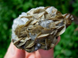 Siderite and Quartz from the Meiseberg Mine