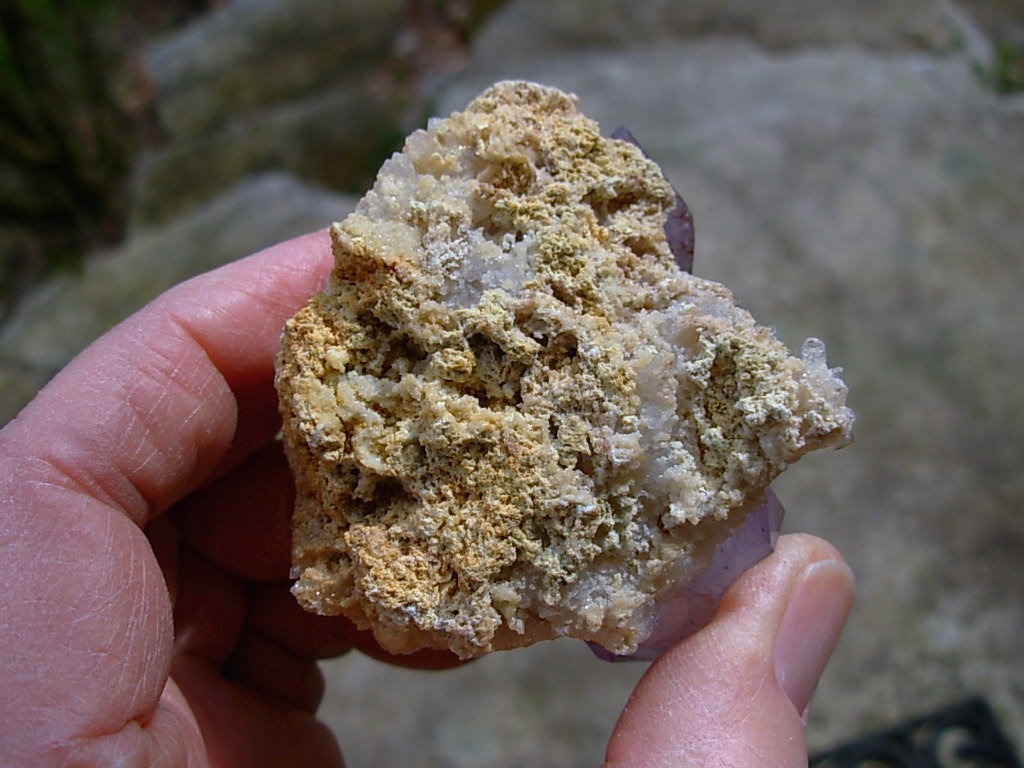 Beautiful Smoky Amethyst Quartz Crystals with Red Hematite Fire Inclusions