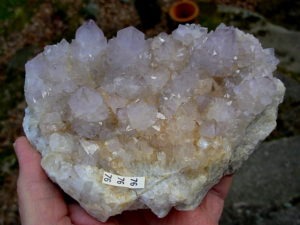 Sparkling Large Cabinet Spirit Amethyst Plate from South Africa