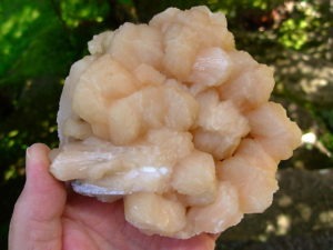 Large Cabinet Peach Stilbite Sheafs from Aurangabad, India