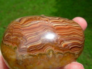 Stunning Wave Dolomite Polished Freeform Nodule
