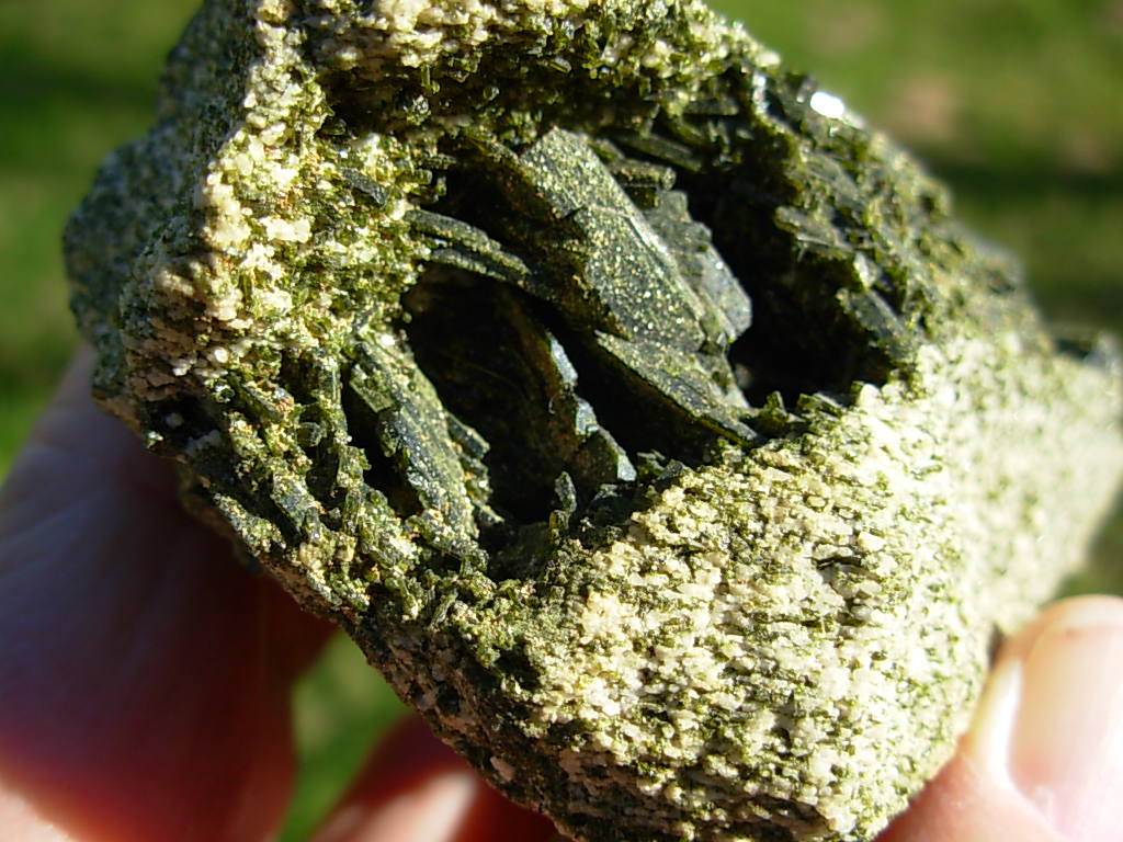 Superb Epidote from Brazil