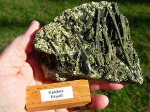 Superb Epidote from Brazil