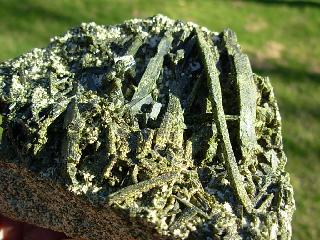 Superb Epidote from Brazil