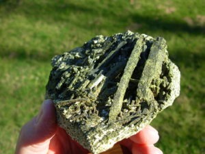 Superb Epidote from Brazil