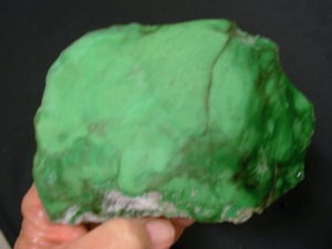 Old Stock Premium Variscite 6.8mm thick Slab from Lucin, Utah