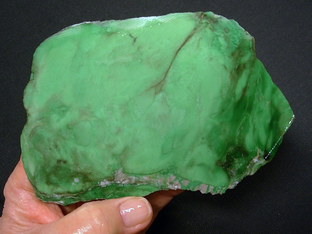 Old Stock Premium Variscite 5mm thick Slab from Lucin, Utah