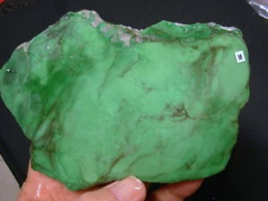 Old Stock Premium Variscite 6.4mm thick Slab from Lucin, Utah