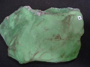 Old Stock Premium Variscite 6.4mm thick Slab from Lucin, Utah