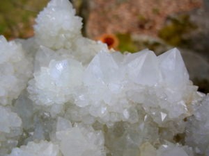 Desirable Large Cabinet White Spirit Cactus Quartz Cluster from KwaNdebele South Africa