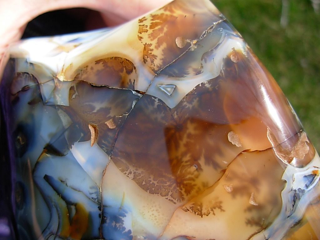 XL Free Form Picasso Agate