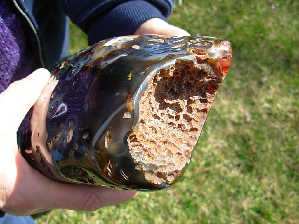 XL Free Form Picasso Agate