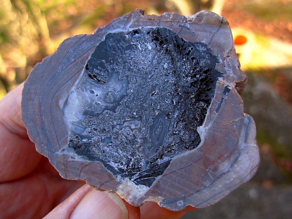 Thunder Egg, Lava Cap Claim, Little Florida Mtns., Deming, New Mexico