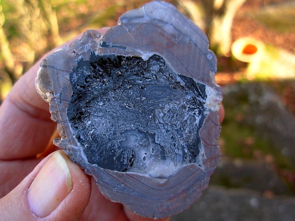 Thunder Egg, Lava Cap Claim, Little Florida Mtns., Deming, New Mexico