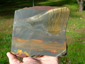 Mount Brockman Marra Mamba Tiger Iron Slab