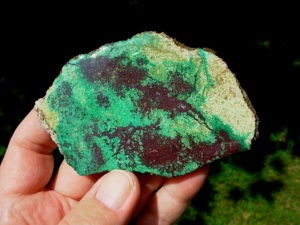 Malachite and Cuprite in Matrix