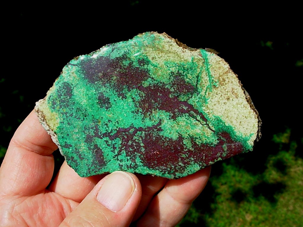 Malachite and Cuprite in Matrix