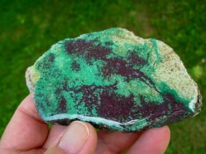 Malachite and Cuprite in Matrix