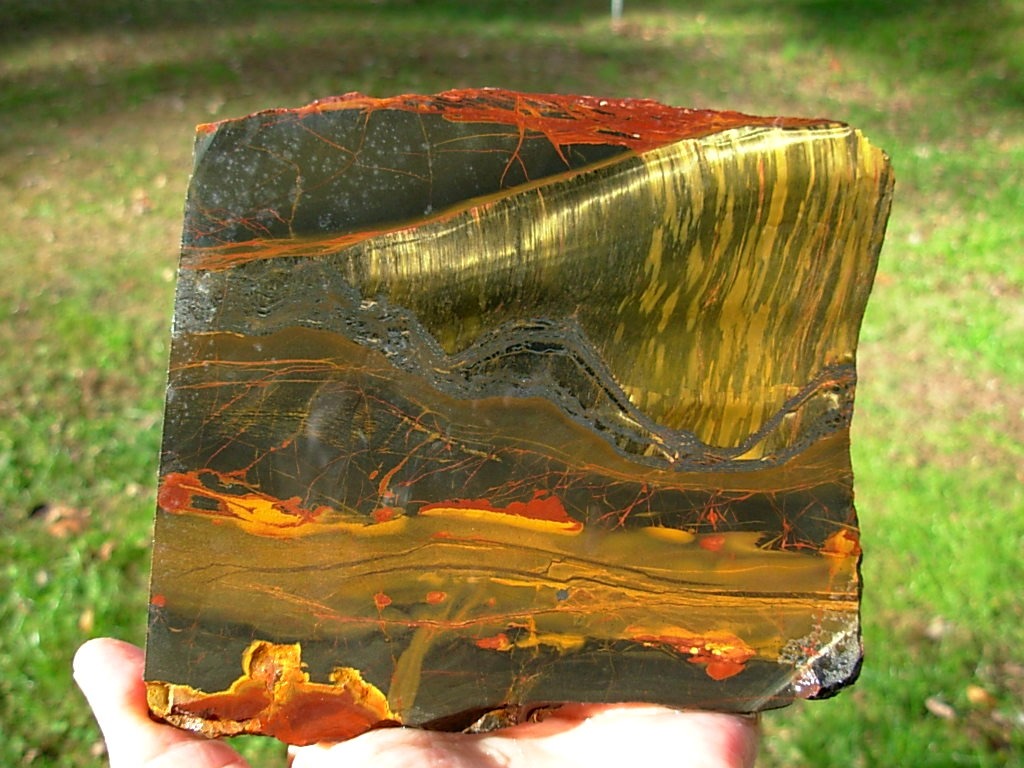 Mount Brockman Marra Mamba Tiger Iron Slab