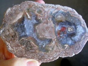 Baker Ranch Double Thunderegg Polished Half