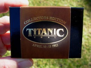 RMS Titanic Coal 90th Anniversary Collectors Edition