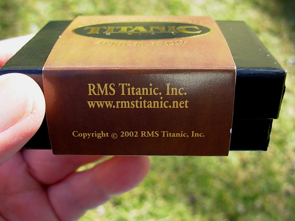 RMS Titanic Coal 90th Anniversary Collectors Edition
