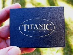 RMS Titanic Coal from 1996