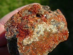 Old Stock Vanadinite from the Apache Mine