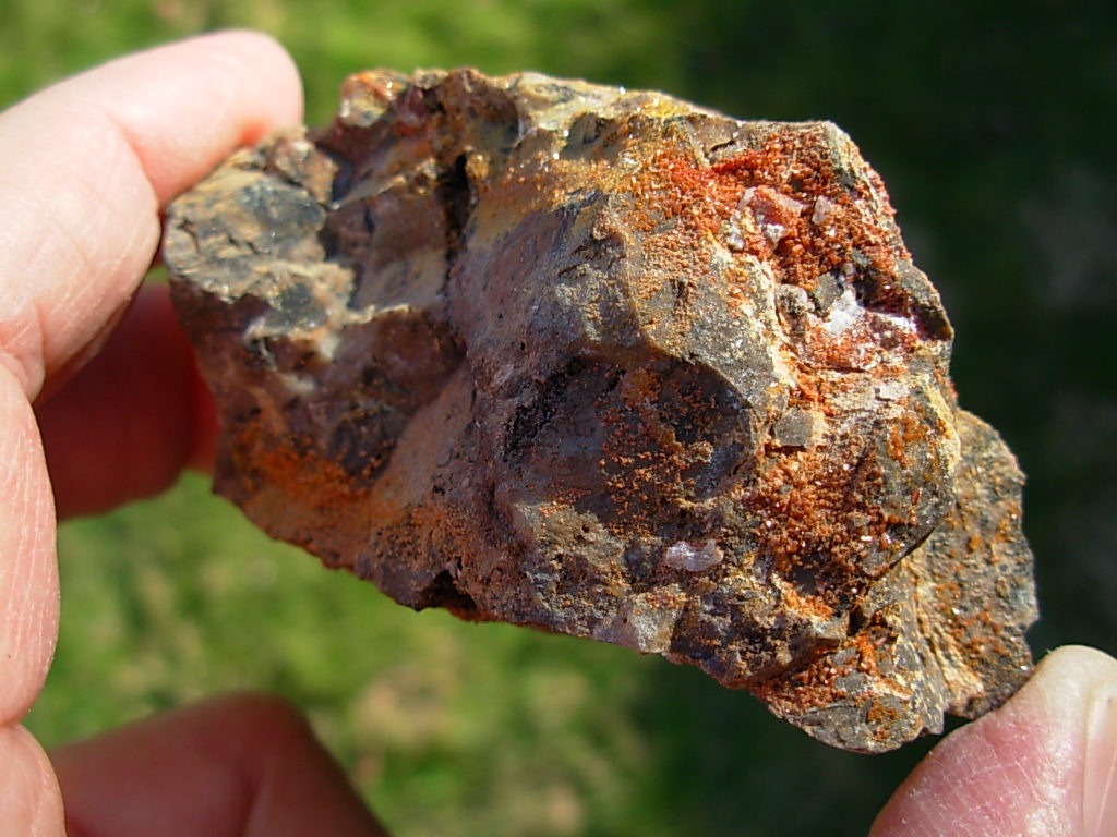 Old Stock Vanadinite from the Apache Mine