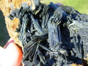 Excellent Vivianite from Ukraine