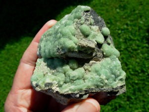 Old Stock Botryoidal Wavellite from Mount Ida, Arkansas