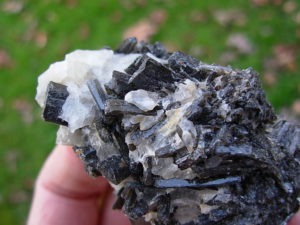Wolframite in Quartz Cumbria UK