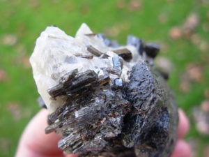 Wolframite in Quartz Cumbria UK