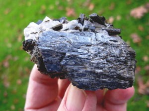 Wolframite in Quartz Cumbria UK