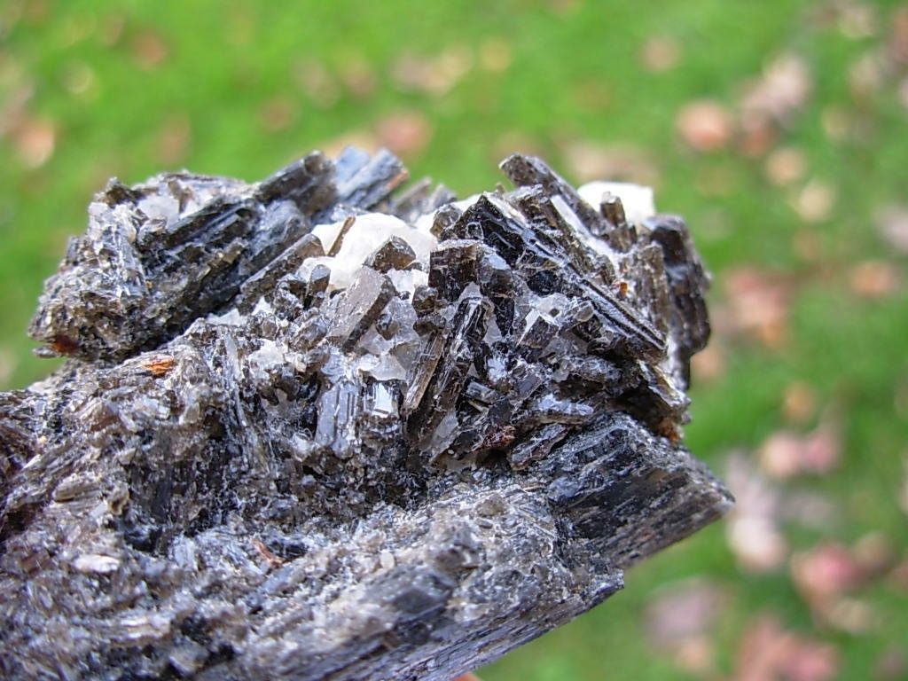 Wolframite in Quartz Cumbria UK