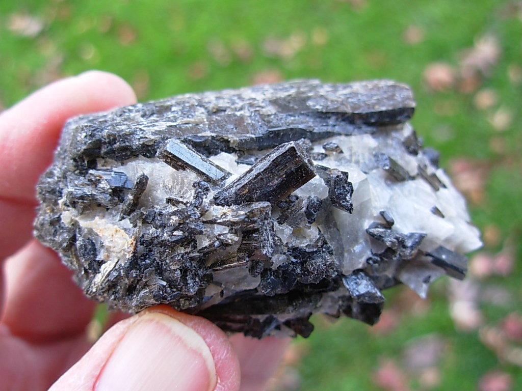 Wolframite in Quartz Cumbria UK
