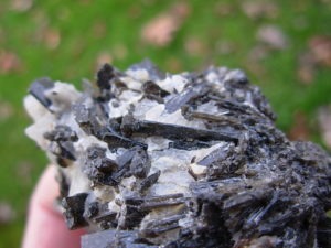 Wolframite in Quartz Cumbria UK