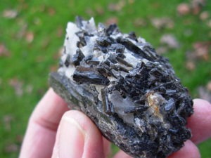 Wolframite in Quartz Cumbria UK