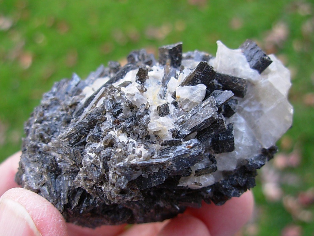 Wolframite in Quartz Cumbria UK