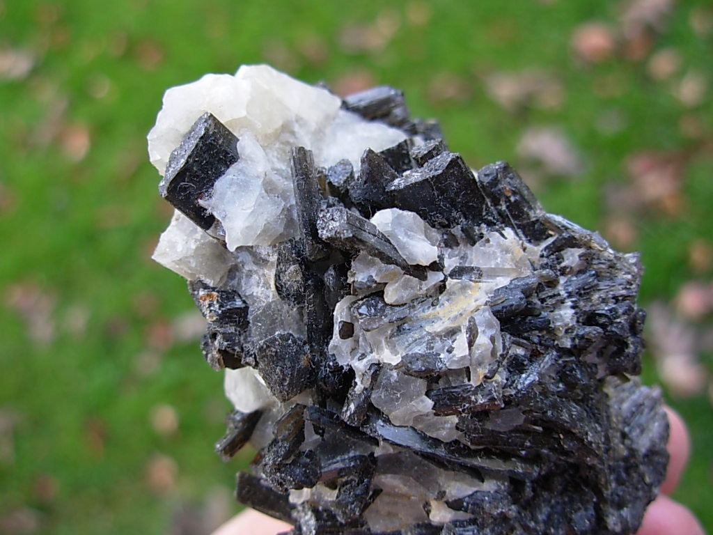 Wolframite in Quartz Cumbria UK