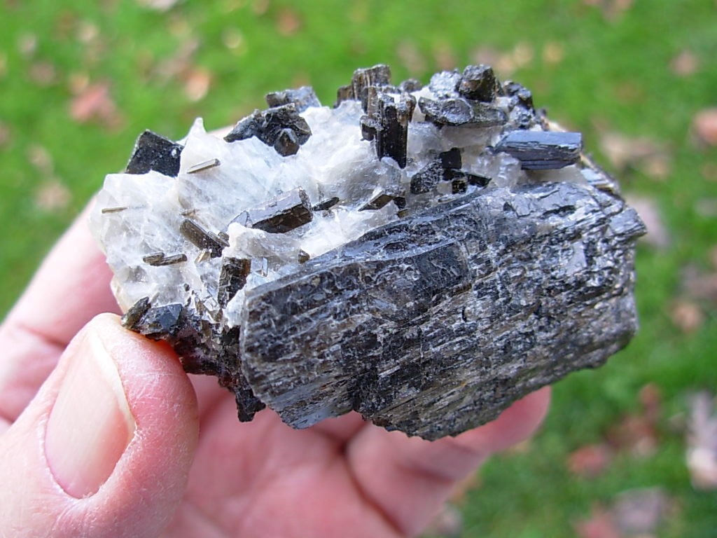 Wolframite in Quartz Cumbria UK