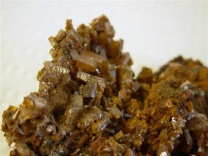 Medium Wulfenite on matrix from Mexico