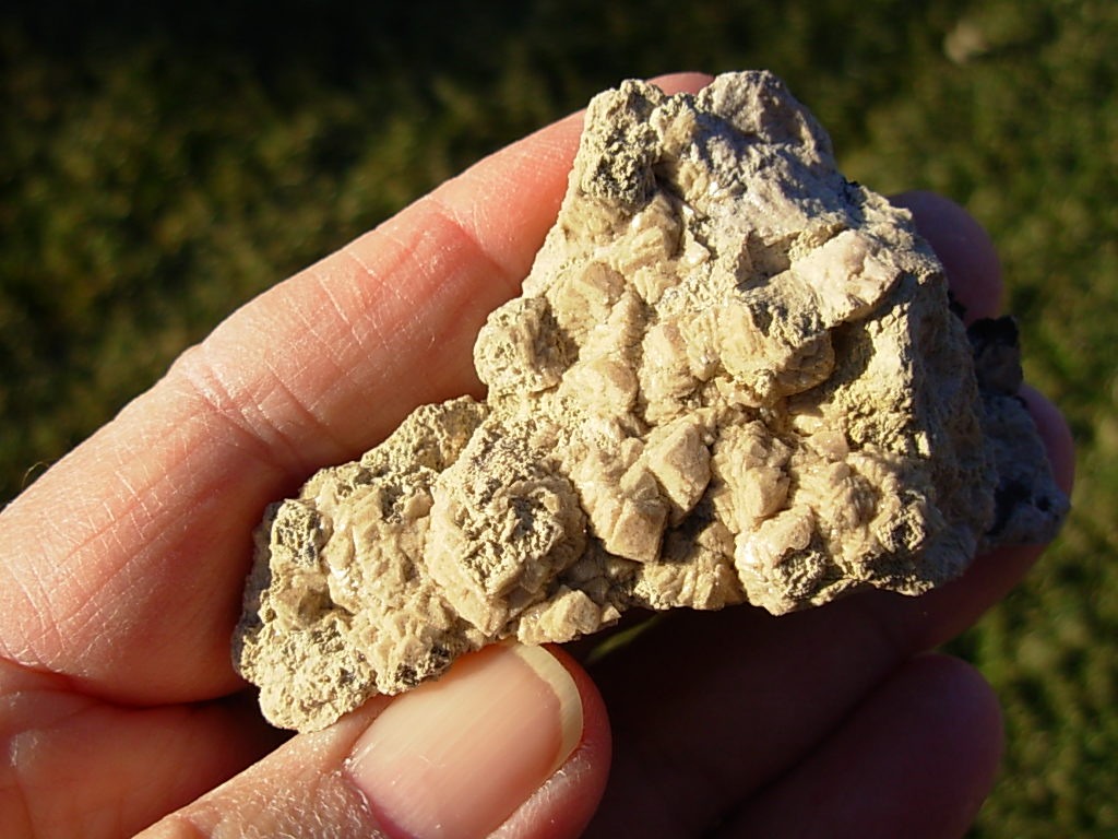 Olmiite Crystals on matrix N'Chwaning II Mine