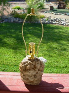 One of a Kind Hand Made Kentucky Geode Lamp