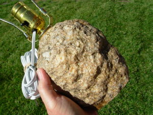 One of a Kind Hand Made Kentucky Geode Lamp