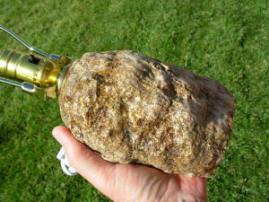 One of a Kind Hand Made Kentucky Geode Lamp