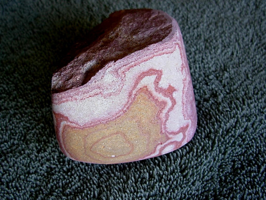 5 sides shaped and smoothed Utah Wonderstone from Fishlake Mountains, Vernon Utah